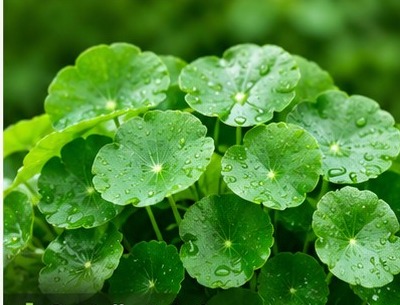 Centella asiatica leaves