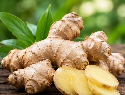 Fresh ginger root